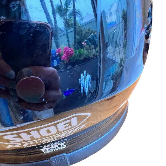 Shoei RF-1200 Motorcycle Helmet Large Full Face Minor Scratches Dirt Bike READ - Picture 9 of 16